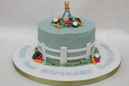 peter rabbit sugar free birthday cake